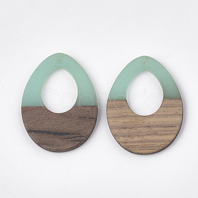 Resin & Wood Pendants X-RESI-S358-05C-1
