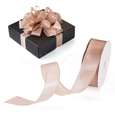 1 Roll Transparent Polyester Ribbon OCOR-TA0002-34C-1