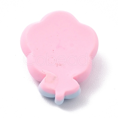 Opaque Resin Cabochons RESI-I037-01-1