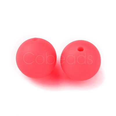 Food Grade Eco-Friendly Silicone Focal Beads SIL-WH0013-01I-1