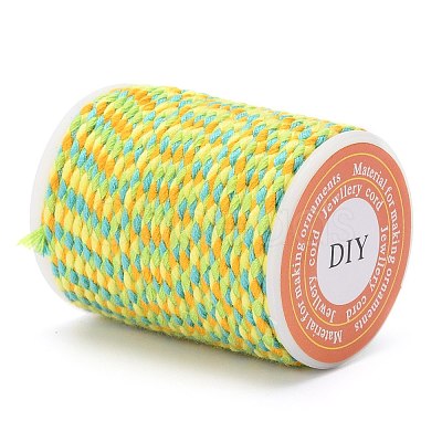 4-Ply Polycotton Cord with Metallic Thread OCOR-Z003-D28-1