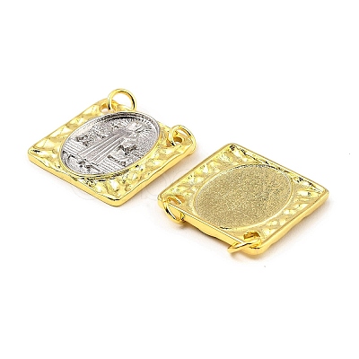 Brass Pendants KK-K346-04GP-1