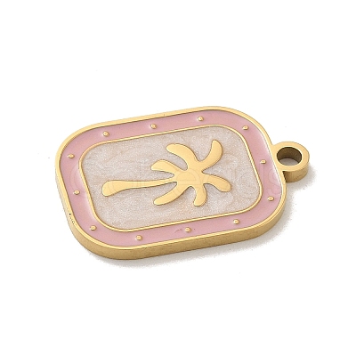 304 Stainless Steel Enamel Pendants STAS-I322-83G-A-1