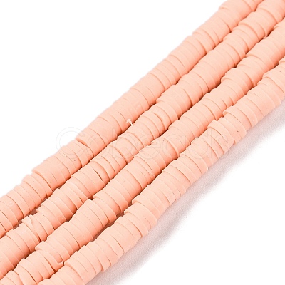 Handmade Polymer Clay Beads X-CLAY-R067-6.0mm-13-1