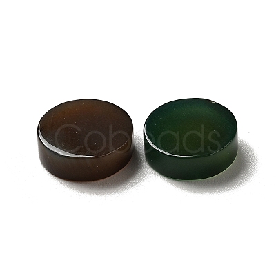 Natural Green Onyx Agate Cabochons G-A213-03B-1