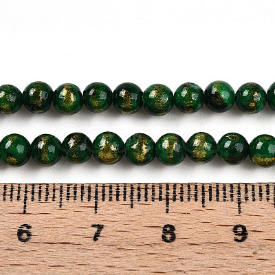Natural Mashan Jade Beads Strands G-A255-A01-04K-1