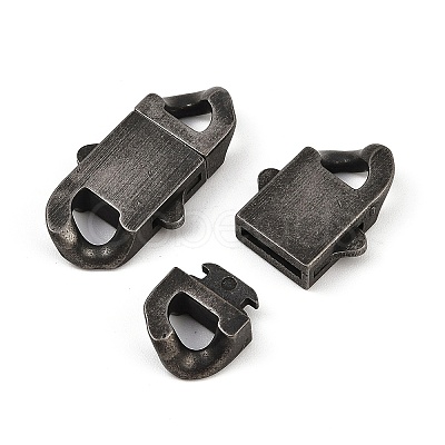304 Stainless Steel Bayonet Clasps STAS-C127-01AS-1