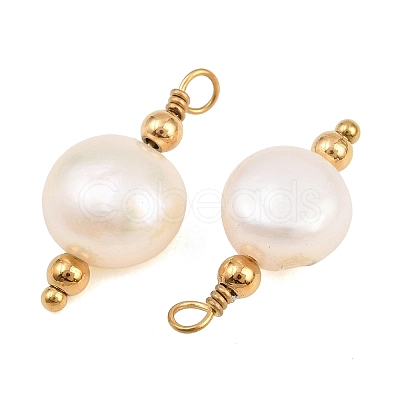 Natural Pearl Pendants PA-CBA0A45-11G-1