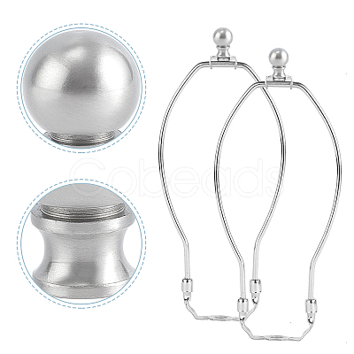 Iron Lamp Shade Light Bulb Clip Lampshade Adapter IFIN-WH0034-69MP-1