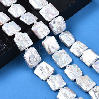 Natural Keshi Pearl Beads Strands PEAR-S020-K07-1