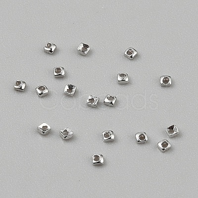 925 Sterling Silver Spacer Beads STER-WH0005-45P-1
