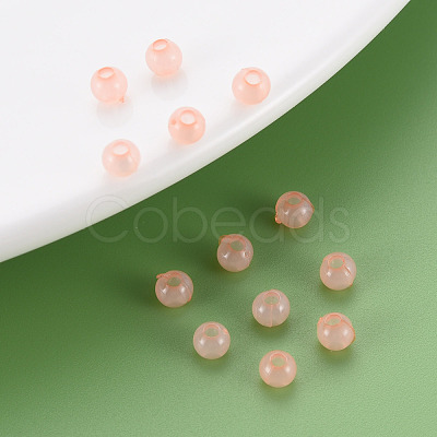 Imitation Jelly Acrylic Bead Caps MACR-S371-11-E02-1
