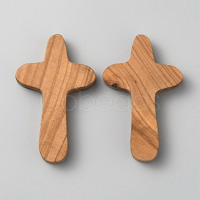 Olive Wood Cross Ornaments FIND-WH20019-85-1