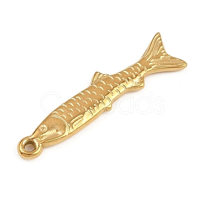 304 Stainless Steel Pendants STAS-K287-08A-G-1