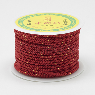 Metallic Stain Beads String Cords NWIR-R043-700-1