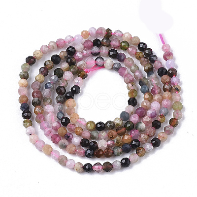 Natural Tourmaline Beads Strands LS-G-S361-2mm-017-1
