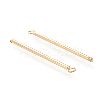 Brass Links Connectors KK-F820-37G-1