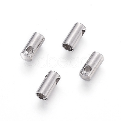 Tarnish Resistant 304 Stainless Steel Cord Ends STAS-F232-01E-P-1