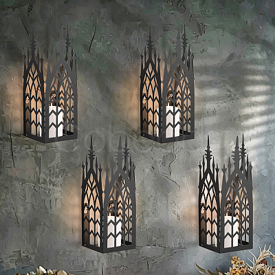 Iron Candle Holders AJEW-WH0481-766-1