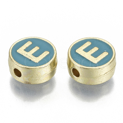 Alloy Enamel Beads X-ENAM-S122-028E-NR-1