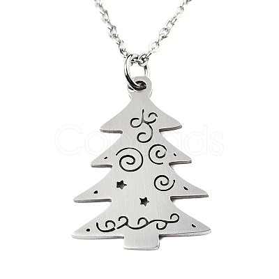 Non-Tarnish Christmas Theme LS-NJEW-S105-JN598-45-1-1