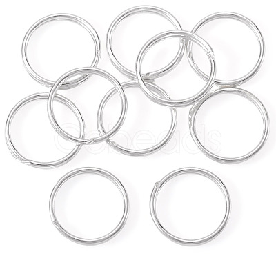 925 Sterling Silver Split Jump Rings STER-TA0001-48A-1