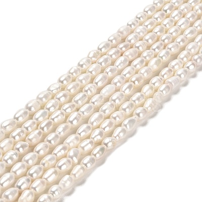 Natural Cultured Freshwater Pearl Beads Strands PEAR-E016-150-1