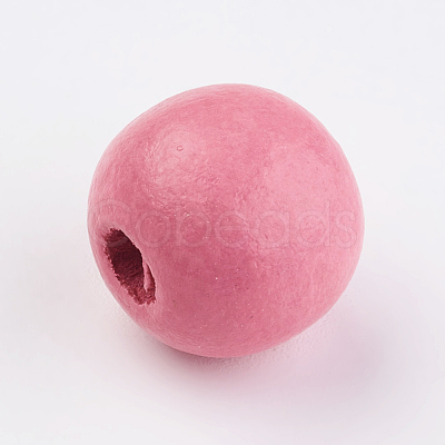 Natural Wood Beads WOOD-Q030-57G-1
