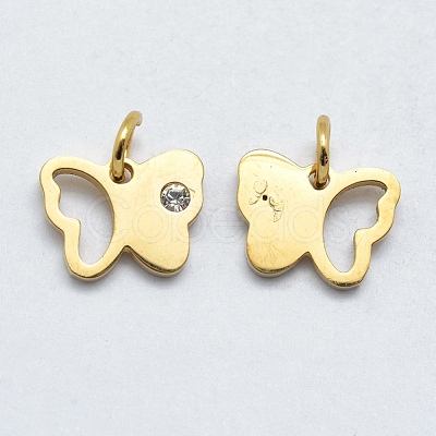 316 Surgical Stainless Steel Pendants STAS-K178-08G-1
