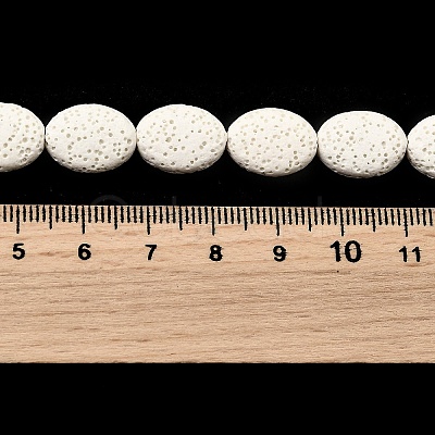 Dyed Natural Lava Rock Beads Strands G-A264-A02-01C-1