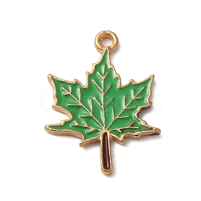 Thanksgiving Day Theme Alloy Enamel Pendants ENAM-M002-03G-14-1
