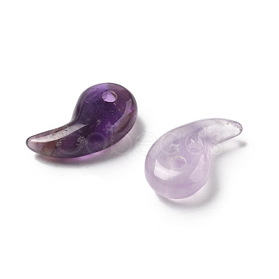 Natural Amethyst Pendants G-L620-B04-01-1