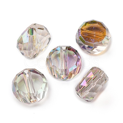 Electroplate Glass Beads EGLA-U003-01A-HR01-1
