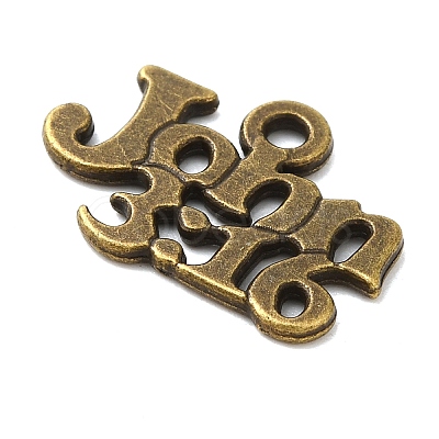 Tibetan Style Alloy Pendants EA9098Y-AB-1