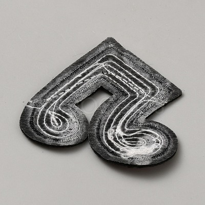 Polyester Clothing Patches PATC-WH0028-022C-1