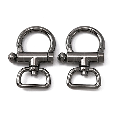 Alloy Swivel Clasps DIY-WH0304-415B-1