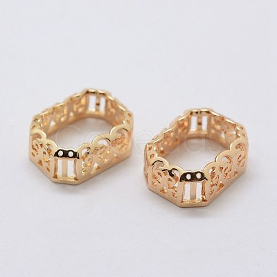 Brass Sew on Prong Settings KK-E753-07LG-10x14-1