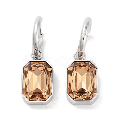 304 Stainless Steel Hoop Earring Hand Polished EJEW-C017-06P-04-1