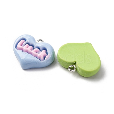 Resin Pendants CRES-U007-02P-1