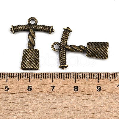 Tibetan Style Alloy Pendants TIBE-B003-16AB-1