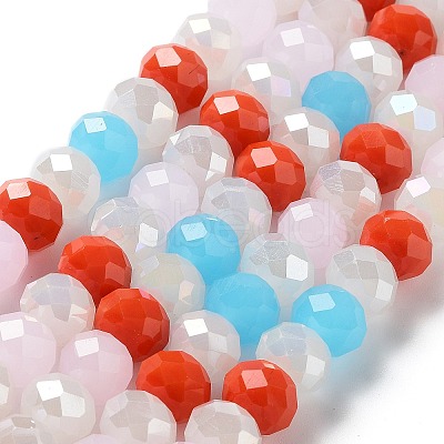 Glass Beads Strands EGLA-A034-M10mm-41-1