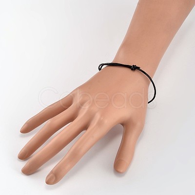 Adjustable Cowhide Leather Cord Bracelet Making X-BJEW-JB02164-1