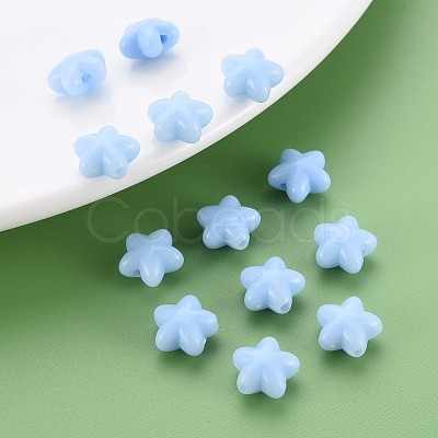 Opaque Acrylic Beads MACR-S373-26-A08-1