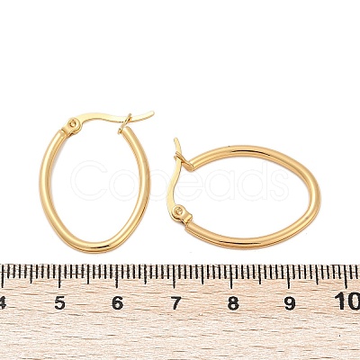 201 Stainless Steel Hoop Earrings EJEW-I245-03F-1