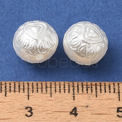 ABS Plastic Imitation Pearl Beads KY-I009-20-1