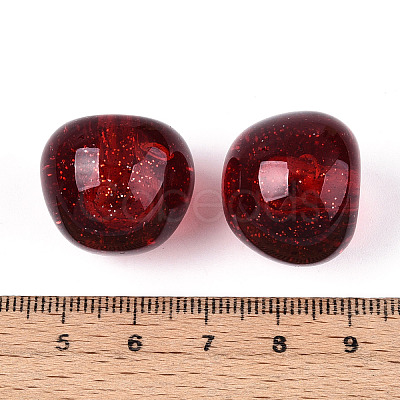 Transparent Acrylic Beads OACR-N146-10-1