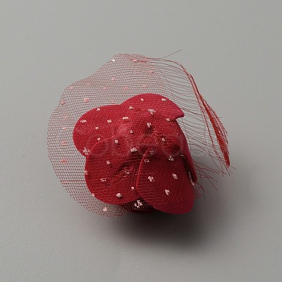 3D Foam Rose Ornament Accessories DIY-WH0304-623N-1