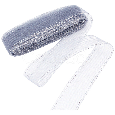 Polyester Mesh Fabric DIY-WH0671-002B-1