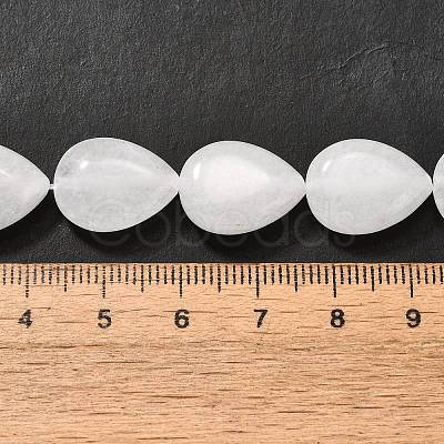 Natural Topaz Jade Beads Strands G-P561-B17-01-1