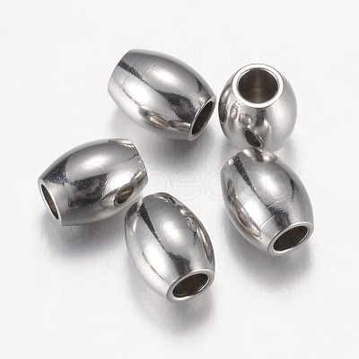 Tarnish Resistant 304 Stainless Steel Spacer Beads STAS-P171-67P-1